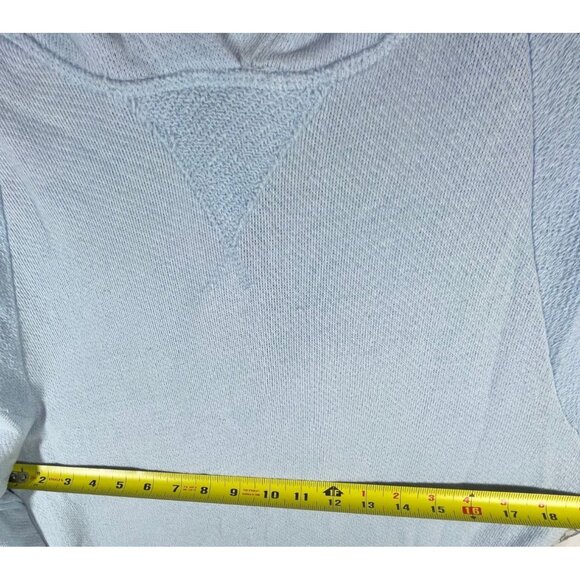 Maurices Light Blue Hoodie Sweatshirt Medium soft and light weight - Picture 4 of 7